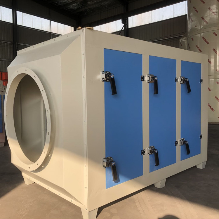 插板式活性碳吸附箱装置废气处理环保设备防水蜂窝颗粒活性炭